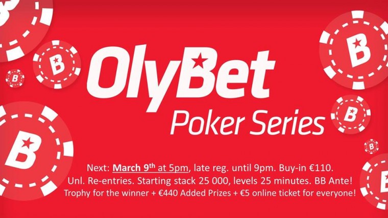 OlyBet Poker Series 09.03.2019 - JTV