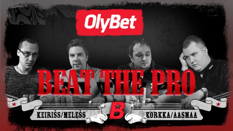 OlyBet Beat the Pro turniiril nüüd 200 eurot lisaväärtust