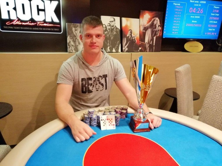 Martin Kõiv tituleeriti Tartu pokkeri meistrivõistluste kümnendaks meistriks!