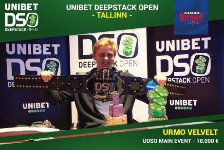 Eestlased võtsid Tallinnas toimunud Unibet DeepStack Openil kaksikvõidu