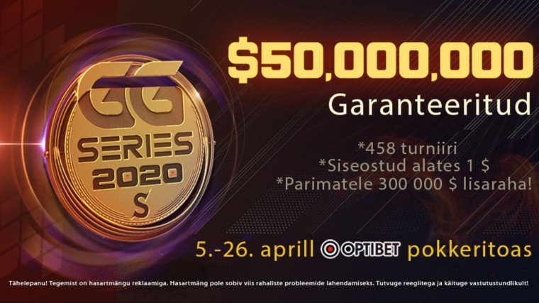 GG Series 4 avapäeval tuli Eestisse üks 16 636-eurone võit