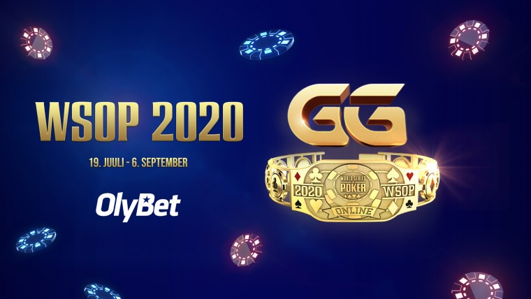 2020. aasta WSOP kuldse käevõru võid võita OlyBeti pokkeritoas