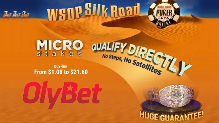 Hiiglaslikud garantiid: Võida WSOP Online pilet OlyBetis vaid ühe euroga!