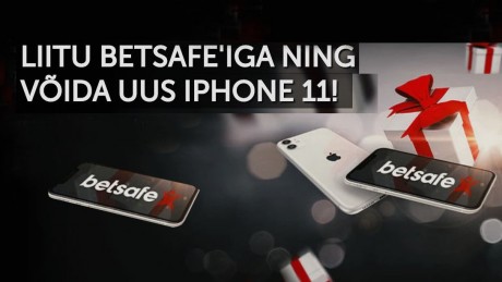 Vaid uutele Betsafe mängijatele: Liitu, tee sissemakse ja võida iPhone 11!