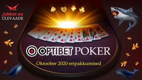 Oktoobris ootab Optibeti pokkerimängijaid KOLM eksklusiivset eripakkumist! 