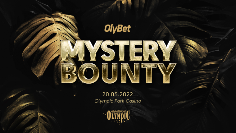 OlyBet Mystery Bounty turniiril võid mängija elimineerimisega kohe võita 5000 €!