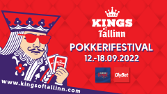 Võida täna pilet Kings of Tallinn põhiturniirile - 10 piletiga garanteeritud satelliit algab kl 21!