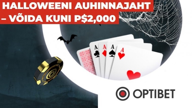 Võida 2000 € Optibeti Halloweenipromos + Millions Online