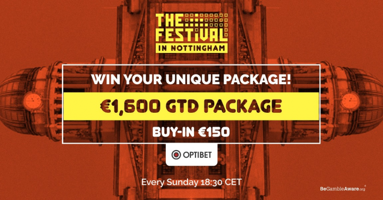 Võida Optibetis 1600-eurone The Festivali pakett vaid 1 sendiga!