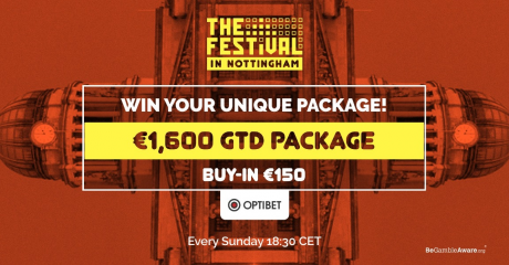 Võida Optibetis 1600-eurone The Festivali pakett vaid 1 sendiga!