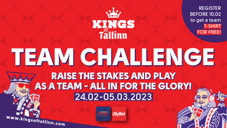 Kiirusta! Kings of Tallinn võistkondade väljakutsel osalejatele tasuta T-särgid!