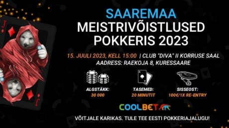Kvalifitseeru Haapsalu ja Saaremaa meistrivõistlustele Coolbetis!