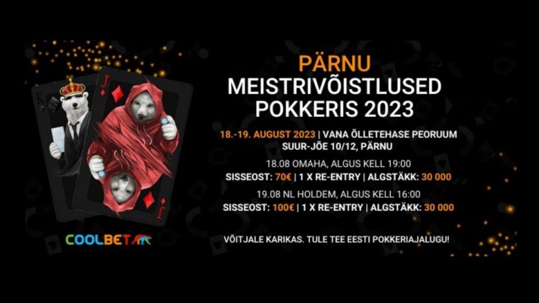 Osale 18.-19. augustil toimuvatel Pärnu meistrivõistlustel!