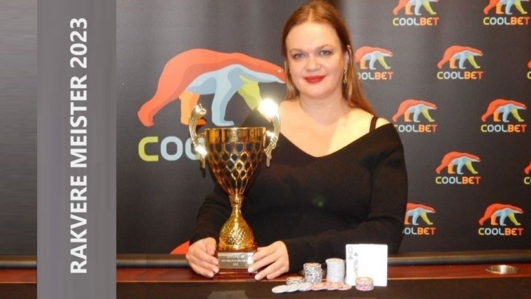 Marita Mägi tuli 2023. aasta Rakvere pokkerimeistriks