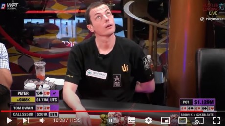 VIDEO: Tom Dwan kaotas bad beadiga miljonidollarilise panga