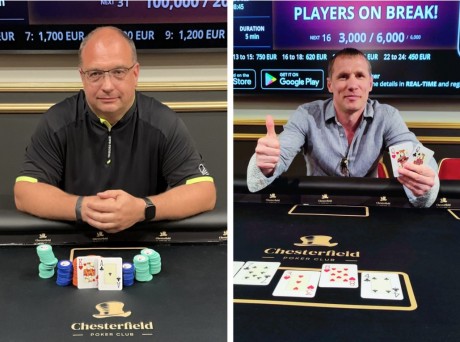 Chesterfield €50K GTD turniiri võitis Simmer, Las Vegasesse sõidab Kallikorm!