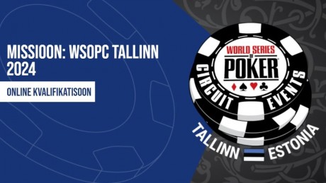 Kuidas võita pilet juulis Tallinnas toimuvale WSOP Circuitile?