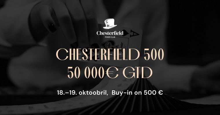 Sel nädalavahetusel taas Chesterfield 500, täna viimane tasuta kvalifikatsioon!