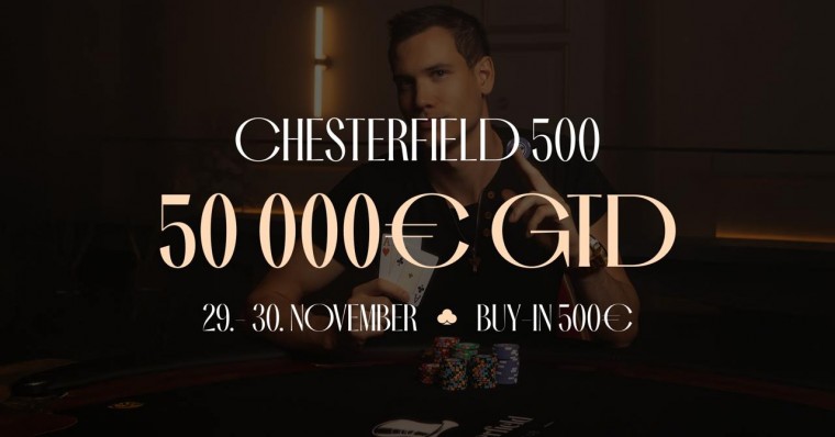 Täna toimub Unibeti pokkeritoas esimene Chesterfield 500 online kvalifikatsioon