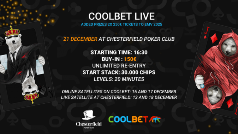 Järgmisel Coolbet Live´l loositakse EMV pileteid, tulemas 4 kvalifikatsiooni