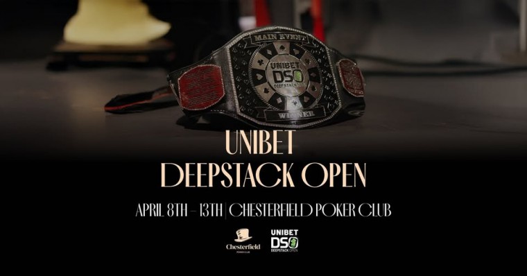 Unibet Deepstack Open festival naaseb Tallinnasse (Chesterfieldis 8-13. aprill)