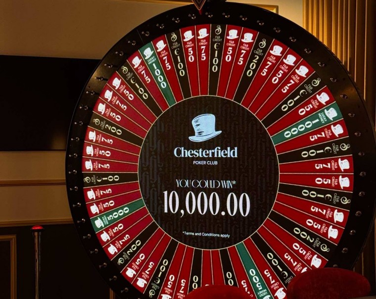 Kogu Bombay/Chesterfield lojaalsuspunkte ja keeruta õnneratast kuni 25 000-le!