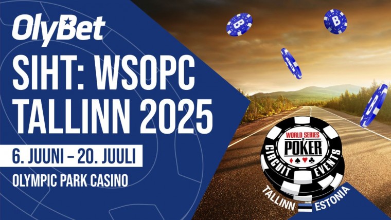Osale regulaarsetel Olympic Casino pokkeriturniiridel ja võida pilet WSOPC-le