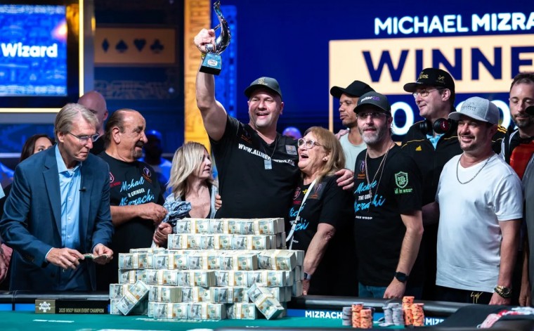WSOP 2025 põhiturniiri võitis maailmakuulus pokkeriproff Michael Mizrachi