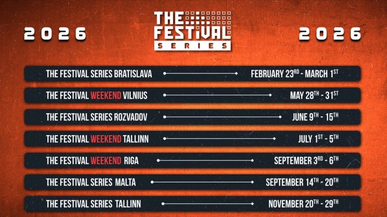 The Festival peatub 2026. aastal nii Tallinnas, Riias kui Vilniuses