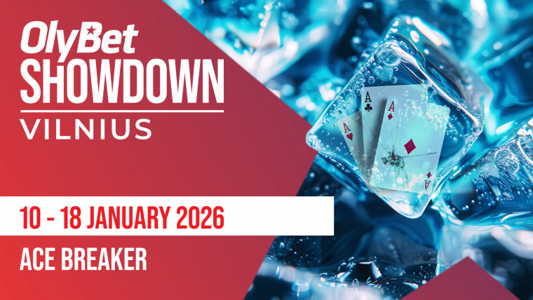 Alusta pokkeriaastat Vilniuses OlyBet Showdown Ace Breaker 2026 festivaliga!