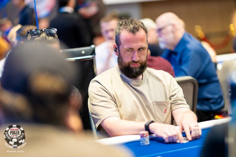 WSOPC Tallinn 2026 - Main Event (Day 2) - 083 - Anton Makejev - [Credit - Elena Kask].jpg