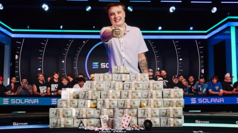 WSOP p&otilde;hiturniiri v&otilde;itis 22-aastane ameeriklane, Lauri S&auml;&auml;skilahti tuli teiseks