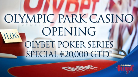 OlyBet pokkeritoas kuni 9. juunini missioon OPS Special €20K GTD