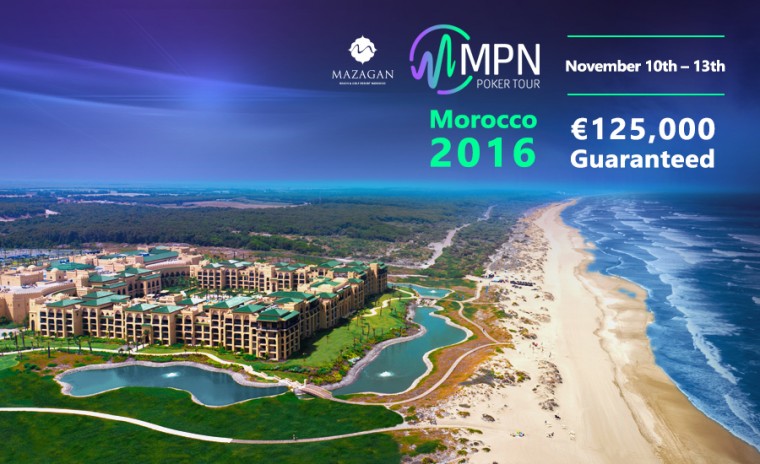 Hooaja viimane MPN Poker Tour külastab Marokot 10.-13. november