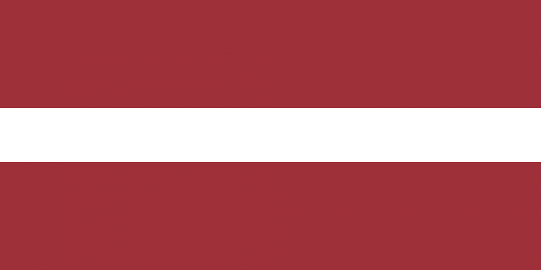 Läti lipp ei lehvi