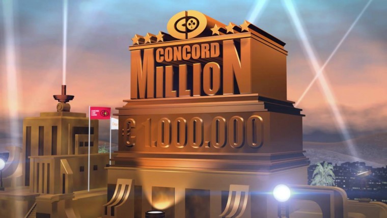 Olympic Casino pakub võimaluse pääseda Concord Million €1M GTD turniirile