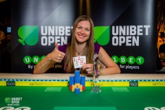 1. koht - Maret Komarova €500 + €2000 Unibet Open auhinnapakett