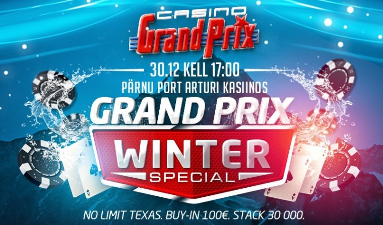 Reedel toimub Pärnus Casino Grand Prix suur aastalõputurniir