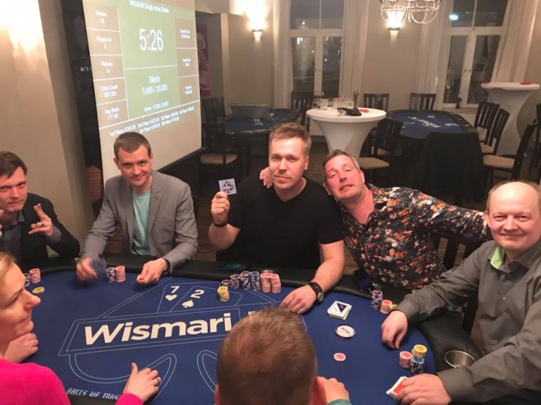 Wismari pokkeriklubi tähistab 10. sünnipäeva ja pidas maha juba 500. turniiri