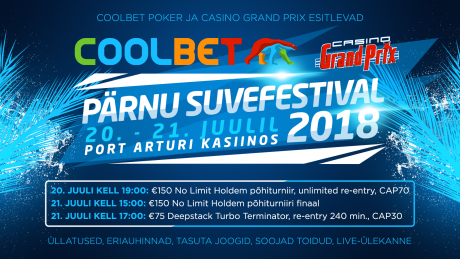 Coolbet ning Casino Grand Prix korraldavad juulis Pärnu suvefestivali