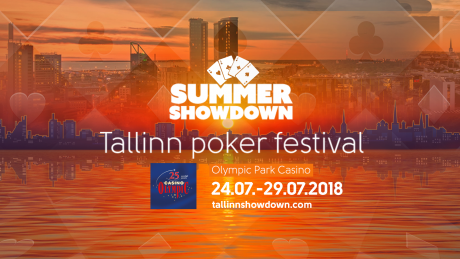 Selle suve kuumim pokkerifestival Tallinn Summer Showdown toimub 24.-29. juulil