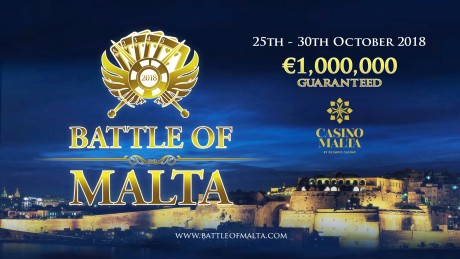 Pikenda suve pokkerireisiga miljon eurot garanteeritud Battle of Maltale